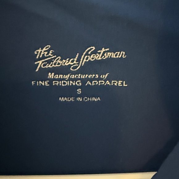 Tailored sportsman Blue Quarter-Zip ice fil sunshirt - Picture 3 of 5